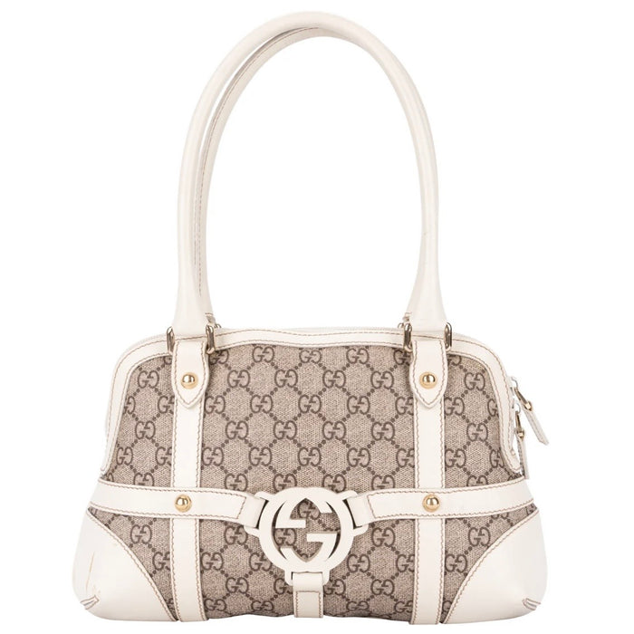 Gucci Monogram Supreme Shoulder Bag