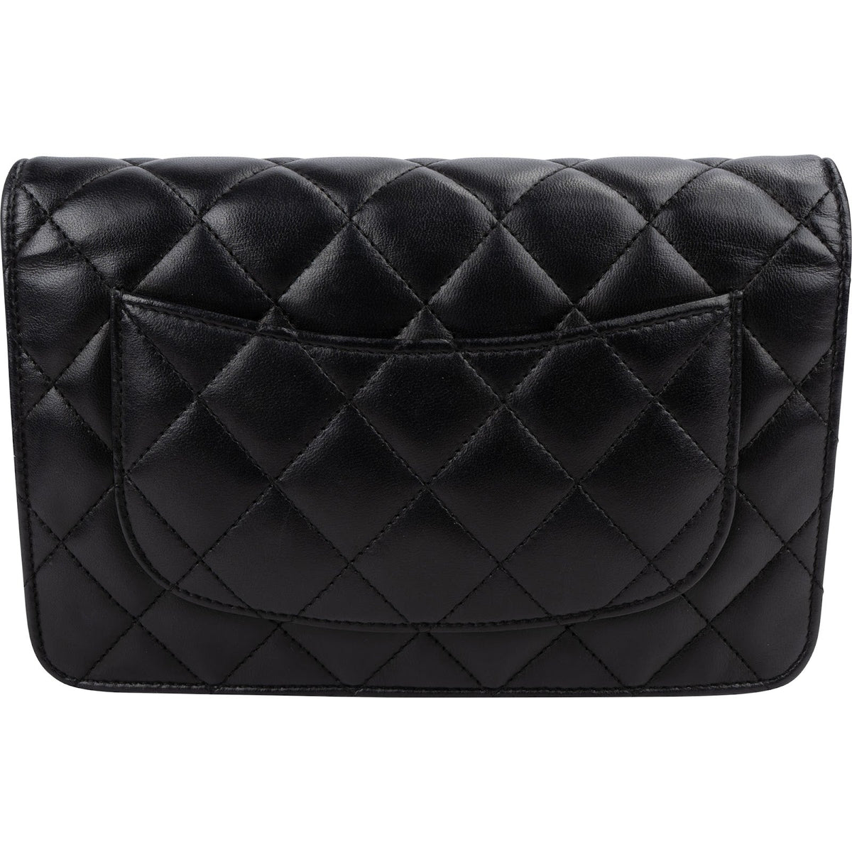 Chanel Quilted Lambskin Wallet On Chain Crossbody Bag