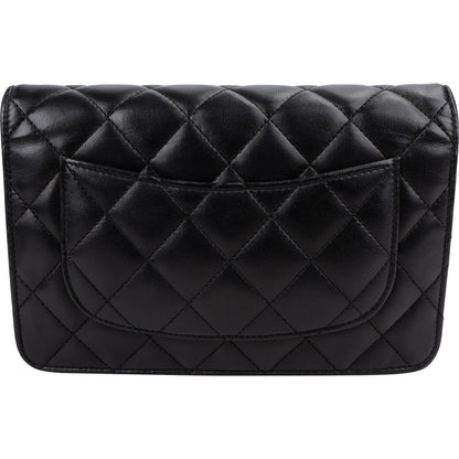 Chanel Quilted Lambskin Wallet On Chain Crossbody Bag