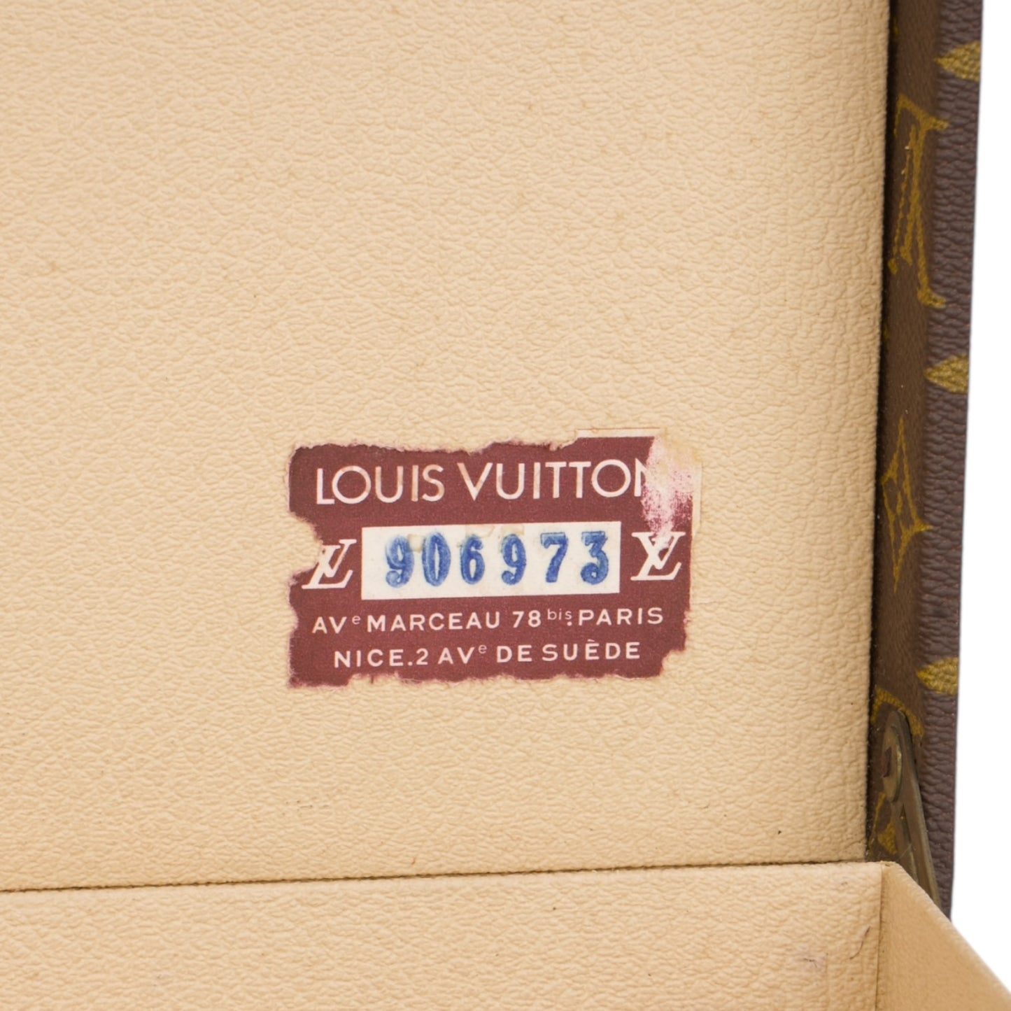 Louis Vuitton Canvas Monogram President Trunk
