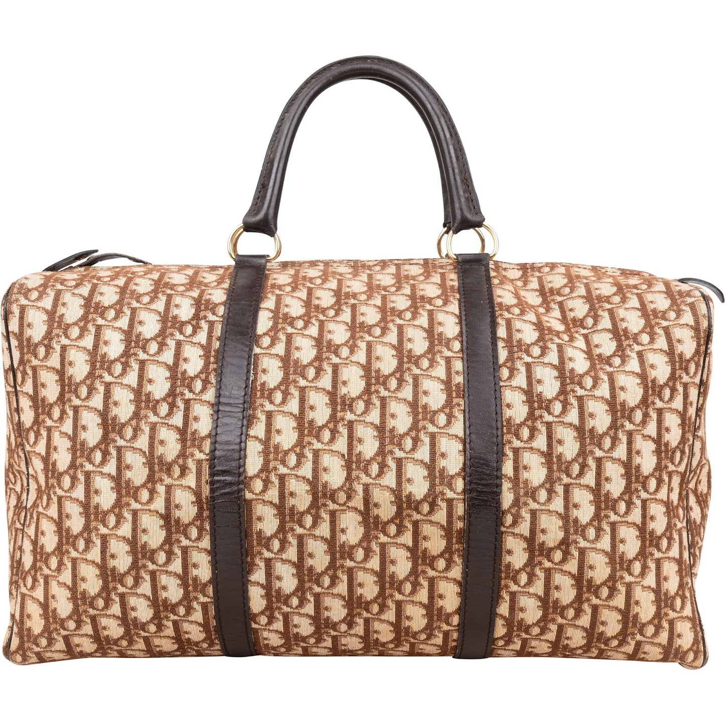 Christian Dior Trotter Monogram Boston 40 Handbag