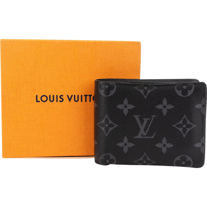 Louis Vuitton Canvas Monogram Eclipse Multiple Wallet