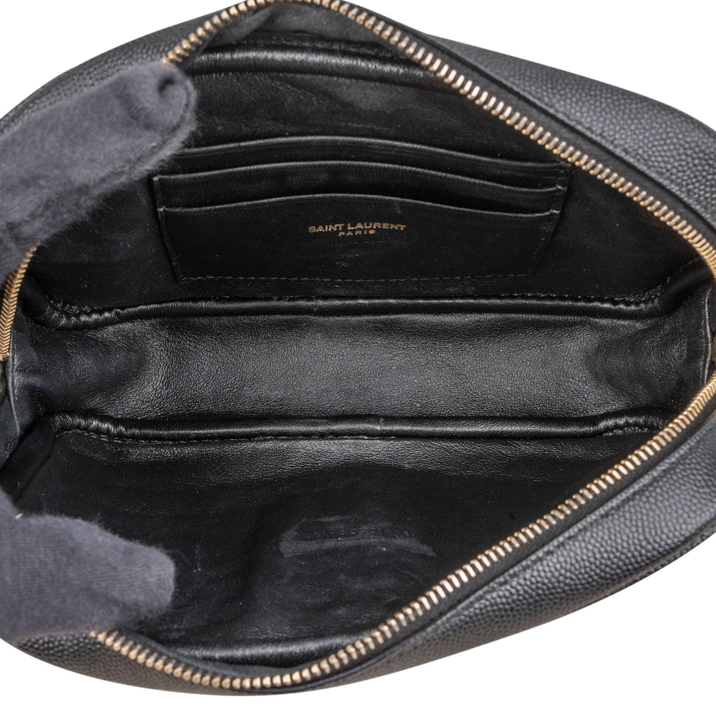 Saint Laurent Quilted Leather Lou Camera Crossbody Bag