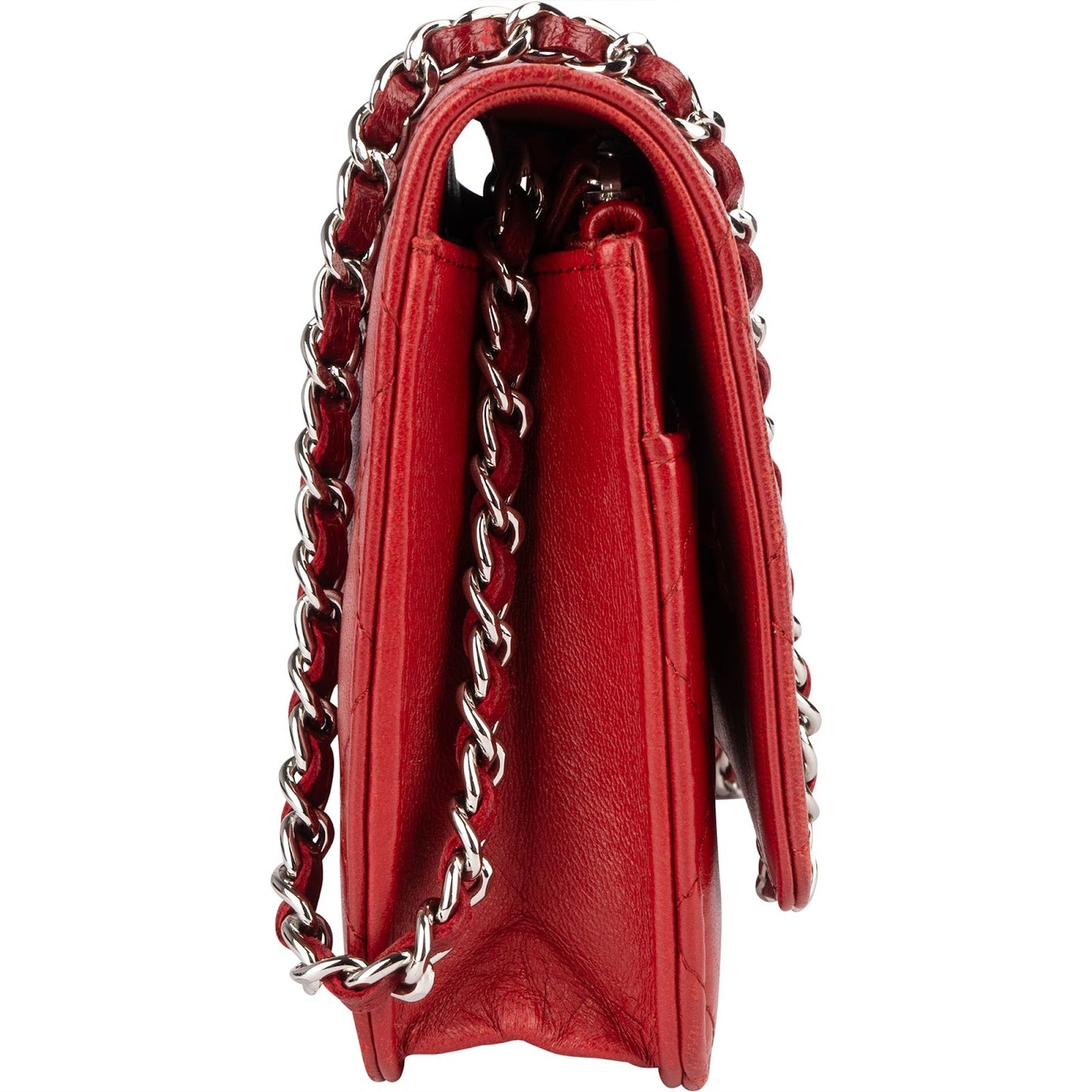 Chanel Quilted Lambskin Wallet on Chain Crossbody Bag