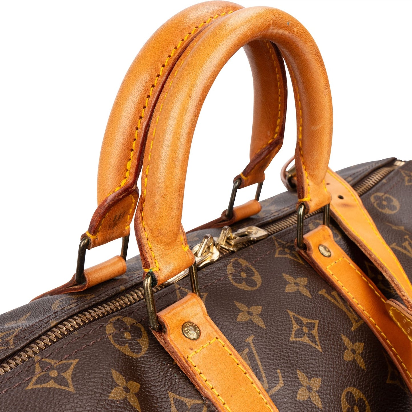 Louis Vuitton Monogram Canvas Keepall 45 Bandoulière Travel Bag
