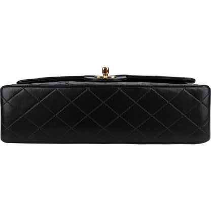 Chanel Quilted Lambskin 24K Medium Double Flap Shoulder Bag
