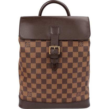 Louis Vuitton Monogram Damier Ebene Soho Centenaire Backpack