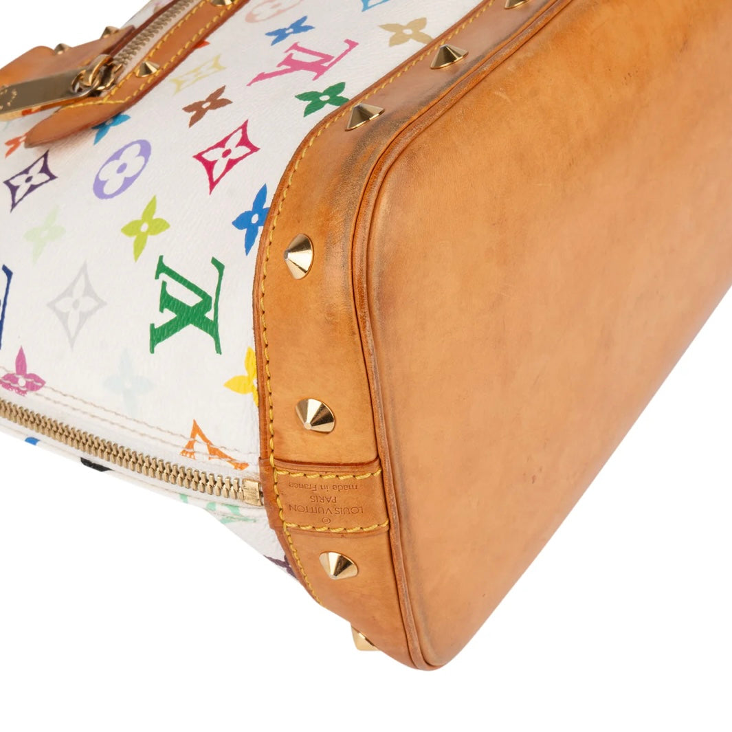 Louis Vuitton Limited Murakami Multicolor Alma PM Handbag
