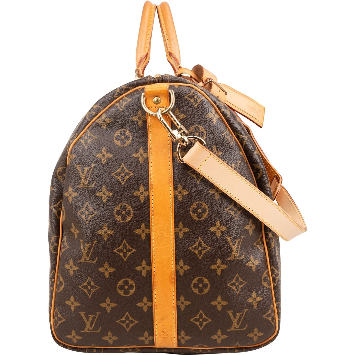 Louis Vuitton Monogram Canvas Keepall 55 Bandoulière Travel Bag