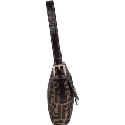 Fendi Monogram FF Baguette Shoulder Bag