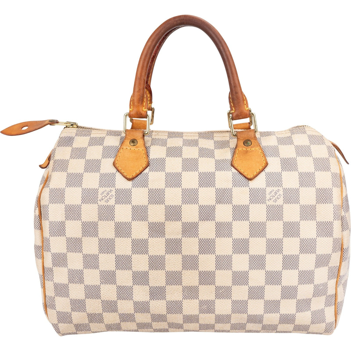 Louis Vuitton Monogram Damier Azur Speedy 30 Handbag
