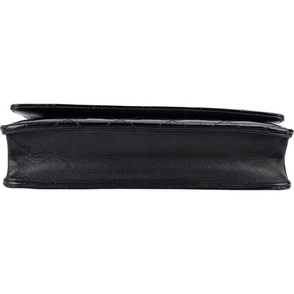 Chanel Quilted Patent Leather Wallet on Chain Crossbody Bag