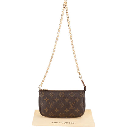 Louis Vuitton Monogram Canvas Mini Pochette Accessoires Shoulder Bag