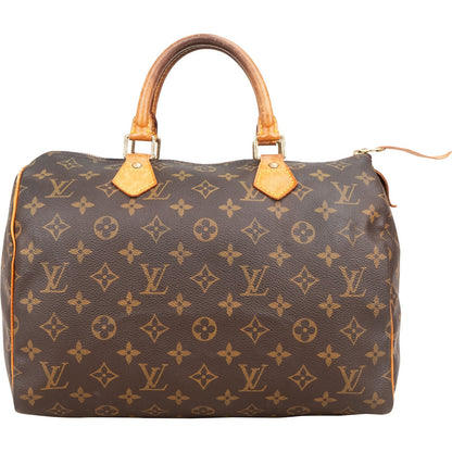 Louis Vuitton Monogram Canvas Speedy 30 Handbag