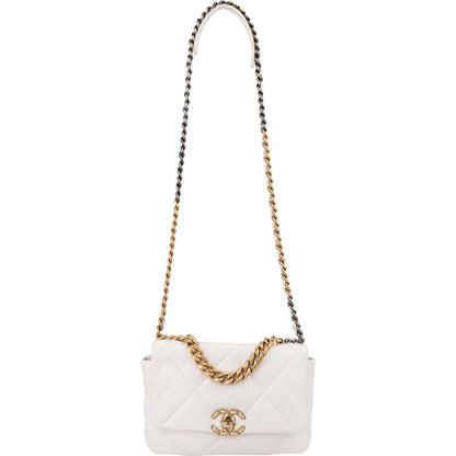 Chanel 19 Quilted Lambskin Chanel Single Flap Crossbody Bag