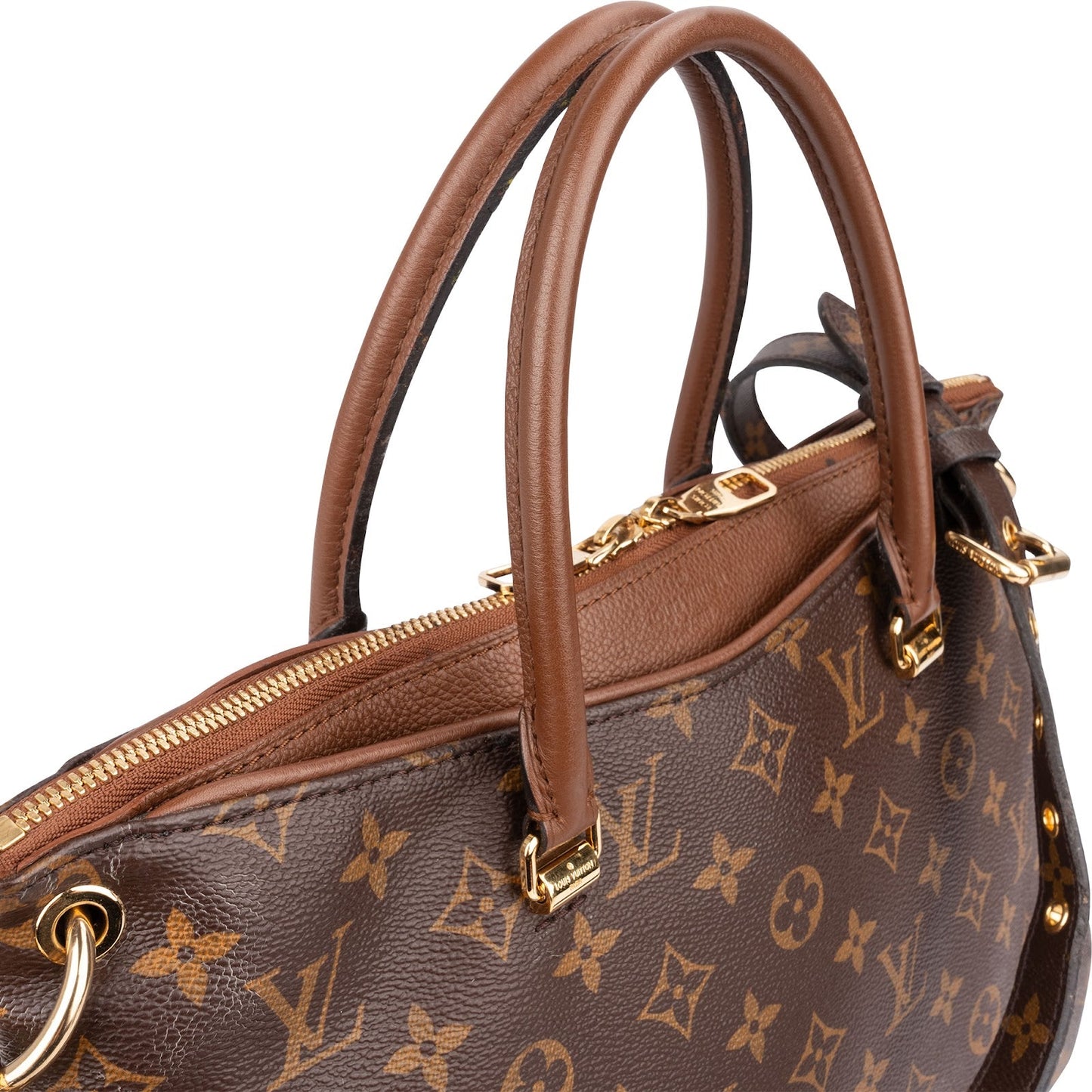 Louis Vuitton Monogram Canvas Pallas MM Handbag