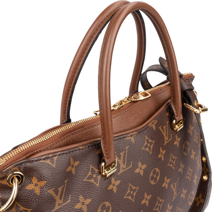 Louis Vuitton Monogram Canvas Pallas MM Handbag