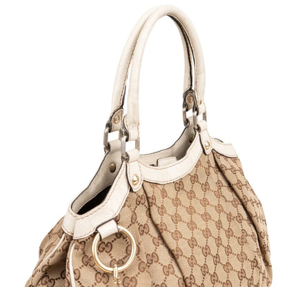 Gucci Monogram GG Canvas Sukey Handbag