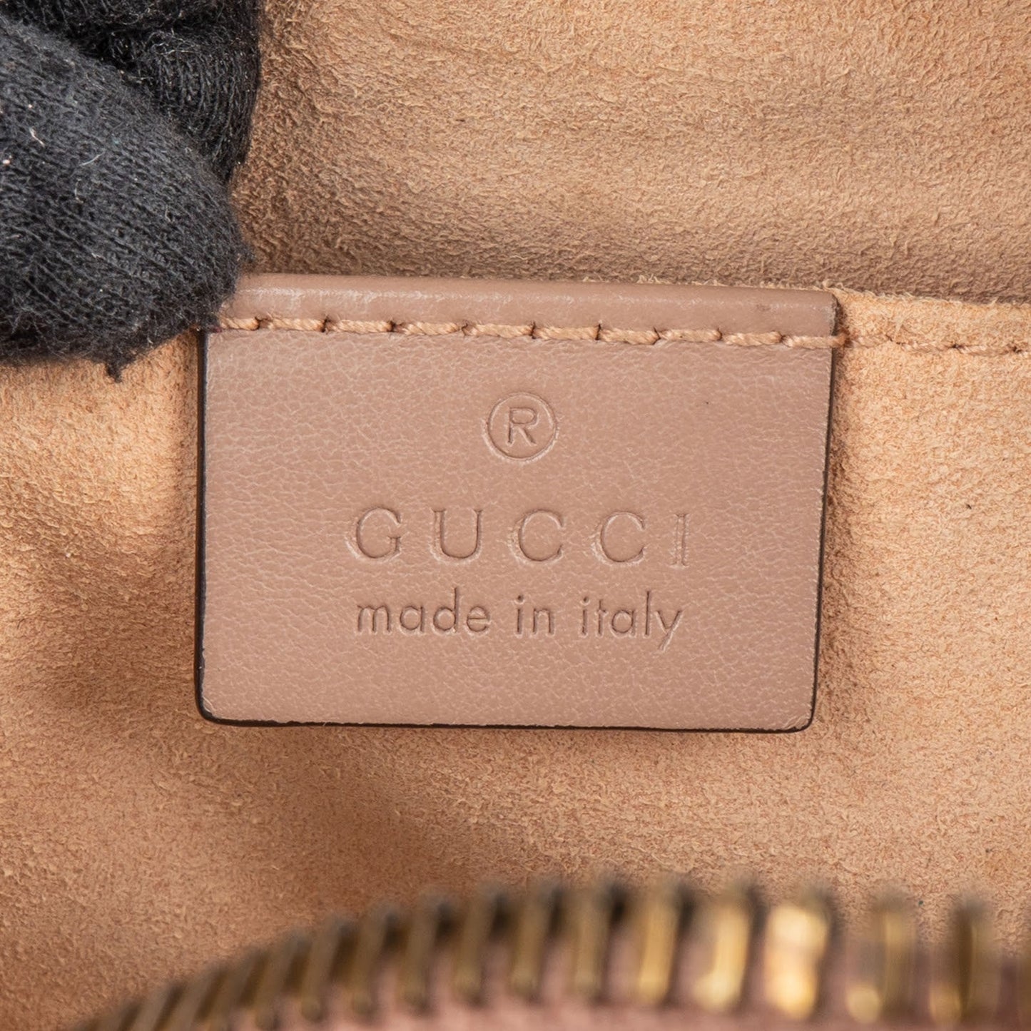 Gucci Chevron Leather GG Marmont Medium Crossbody Bag