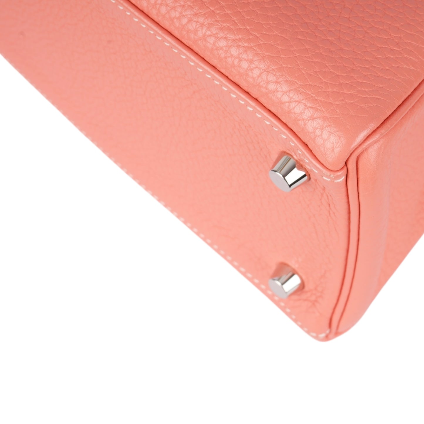 Hermès Rose Jaipur Kelly 28 Clemence Leather Handbag