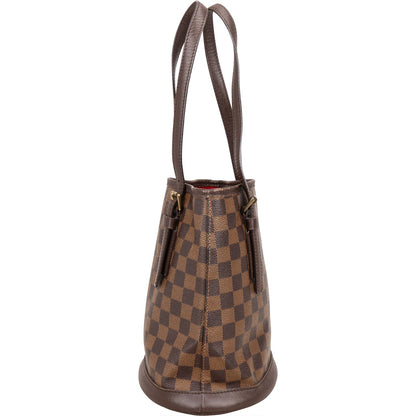 Louis Vuitton Monogram Damier Ebene Bucket PM Shoulder Bag