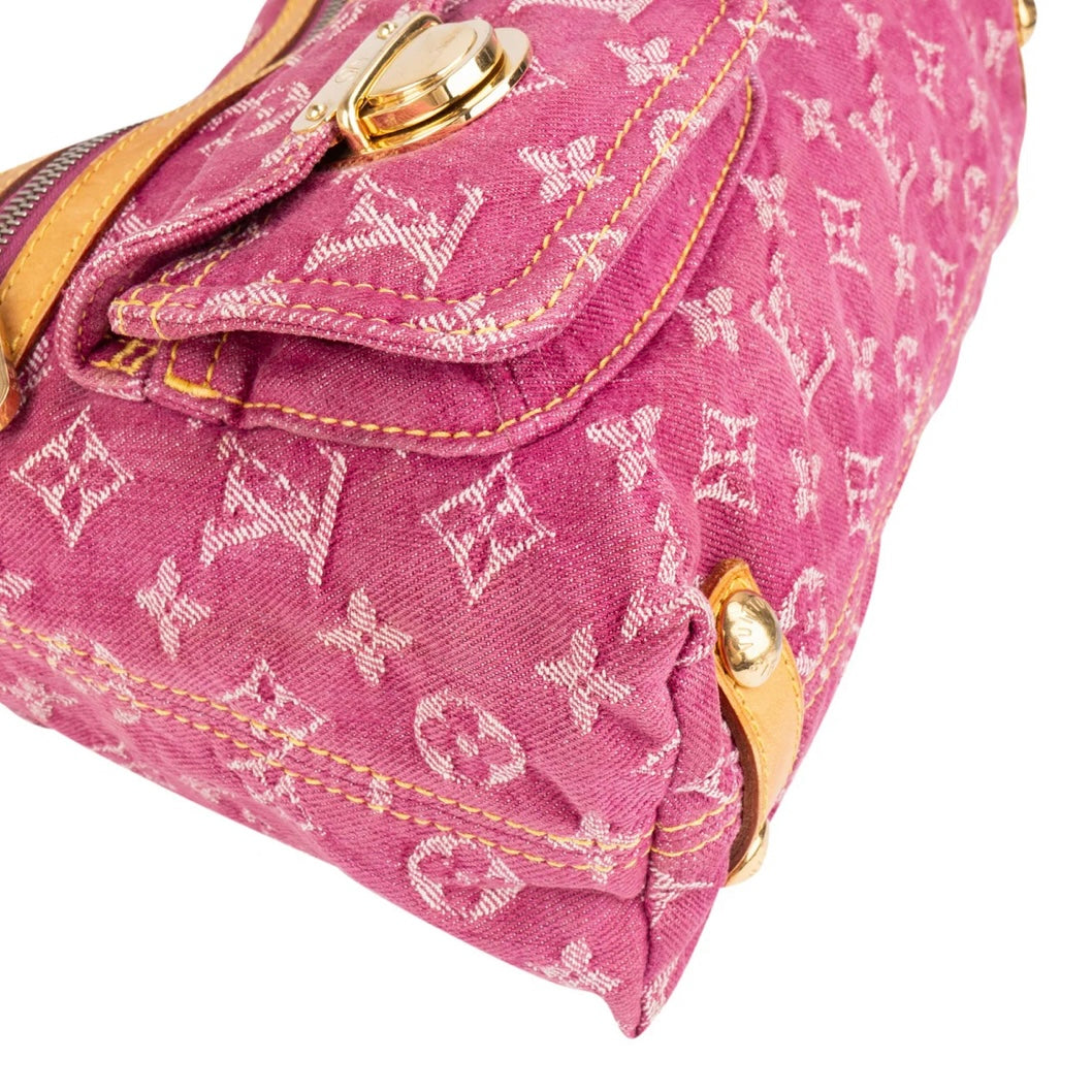 Louis Vuitton Monogram Denim Baggy PM Shoulder Bag
