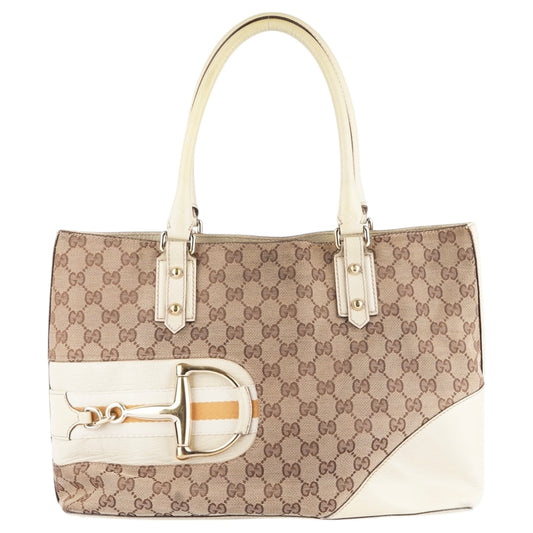 Gucci GG Monogram Horsebit Handbag