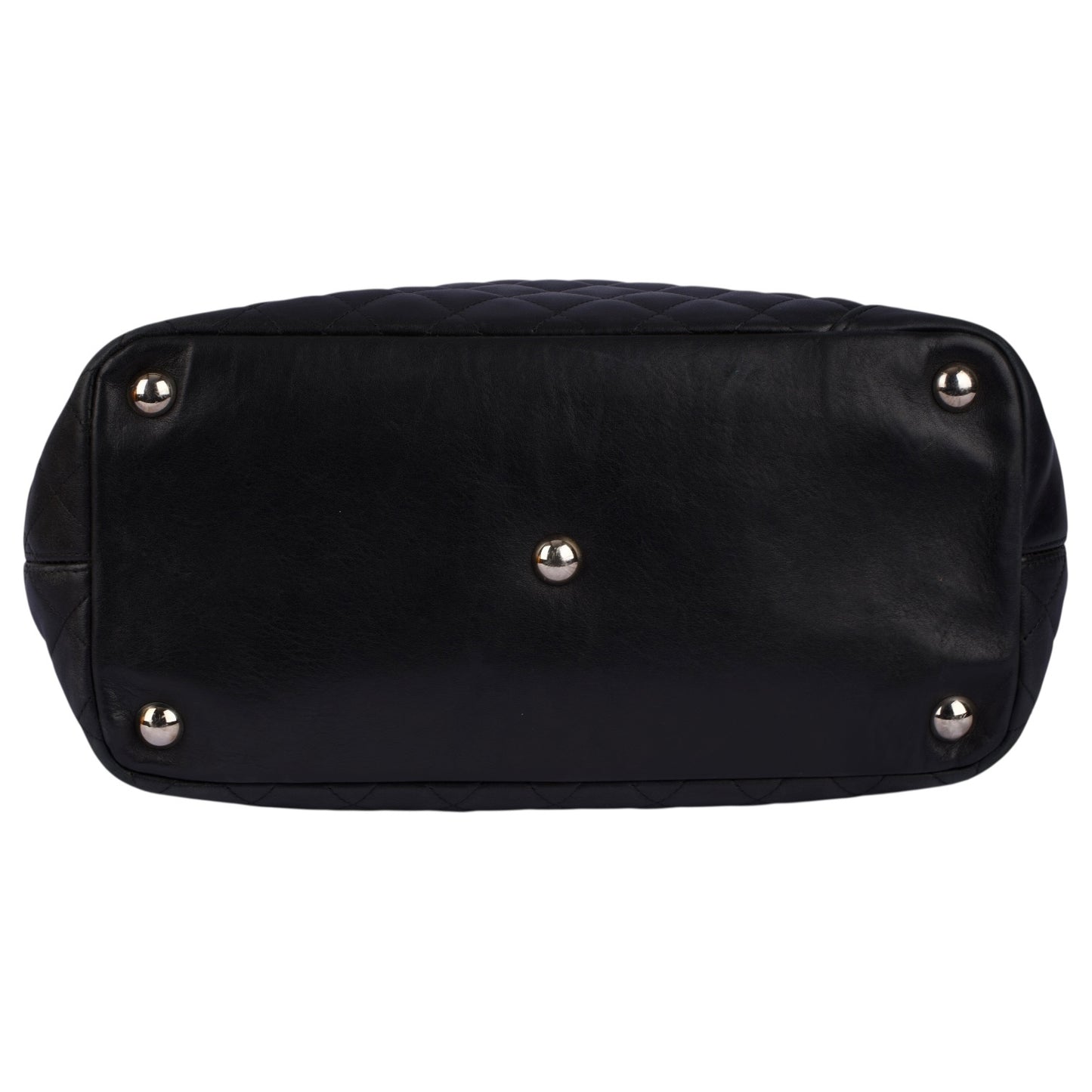 Chanel Quilted Leather Cambon Line Shoulder Bag