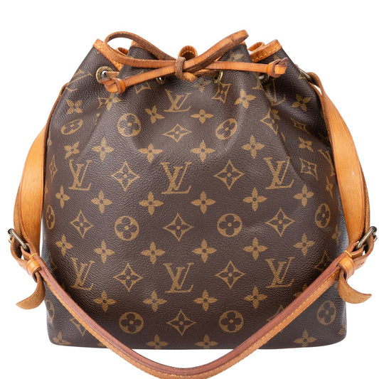 Louis Vuitton Canvas Monogram Sac Noe Petit