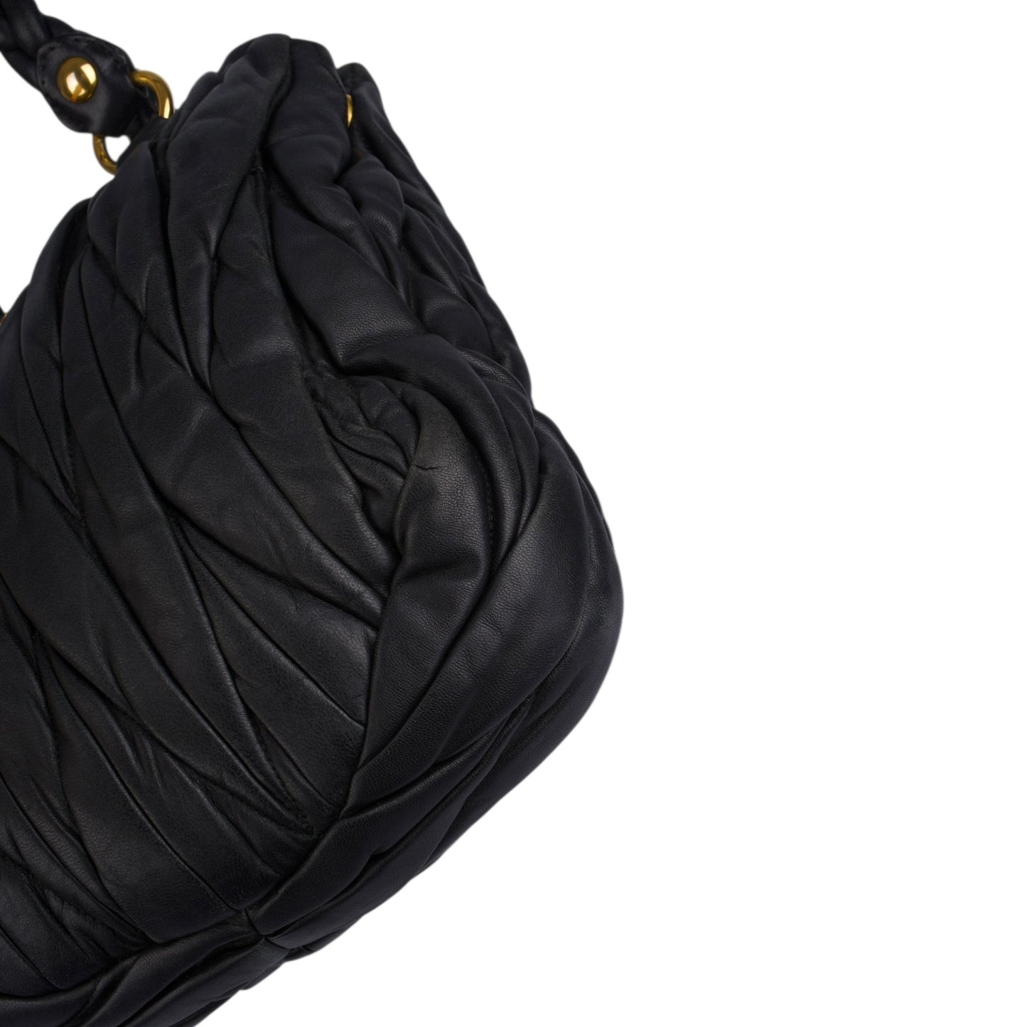 Miu Miu Quilted Leather Handbag