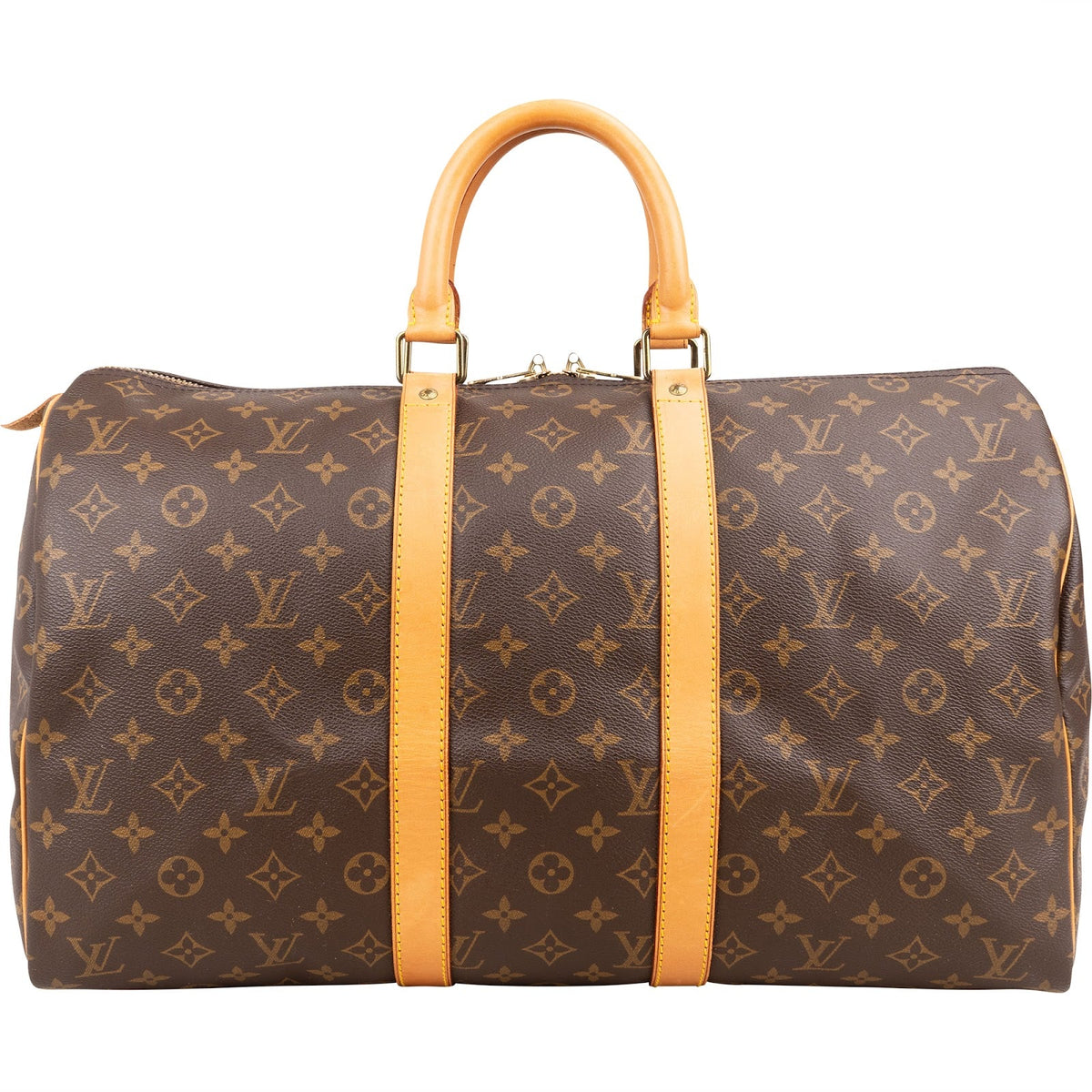Louis Vuitton Monogram Canvas Keepall 45 Travel Bag
