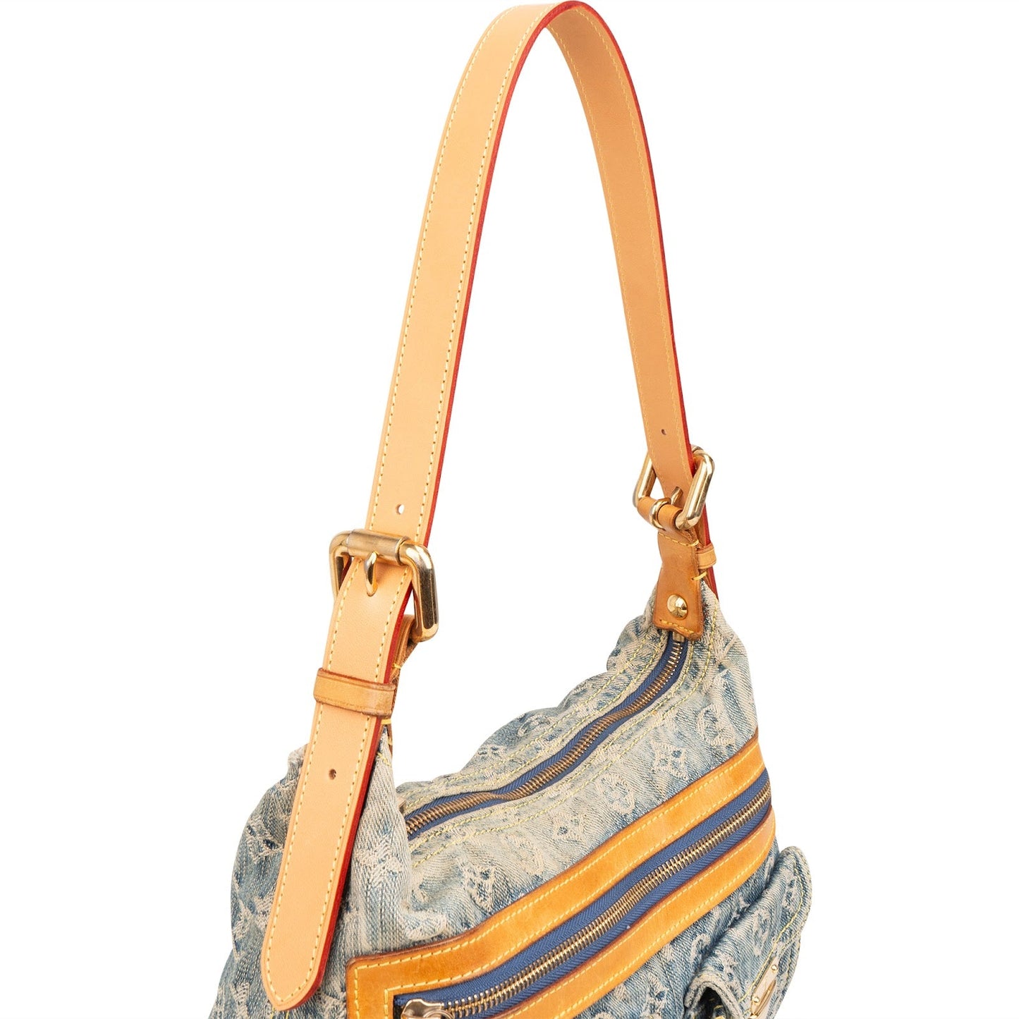Louis Vuitton Monogram Denim Baggy PM Shoulder Bag