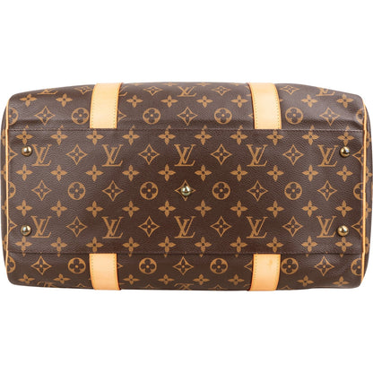 Louis Vuitton Monogram Canvas Carryall Weekender Handbag