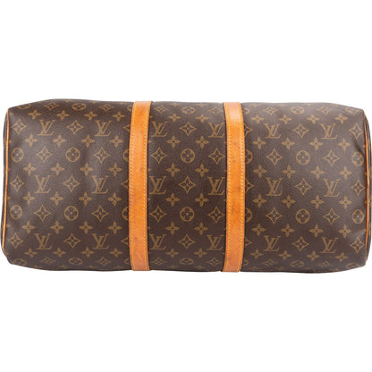 Louis Vuitton Monogram Canvas Keepall 50 Travel Bag