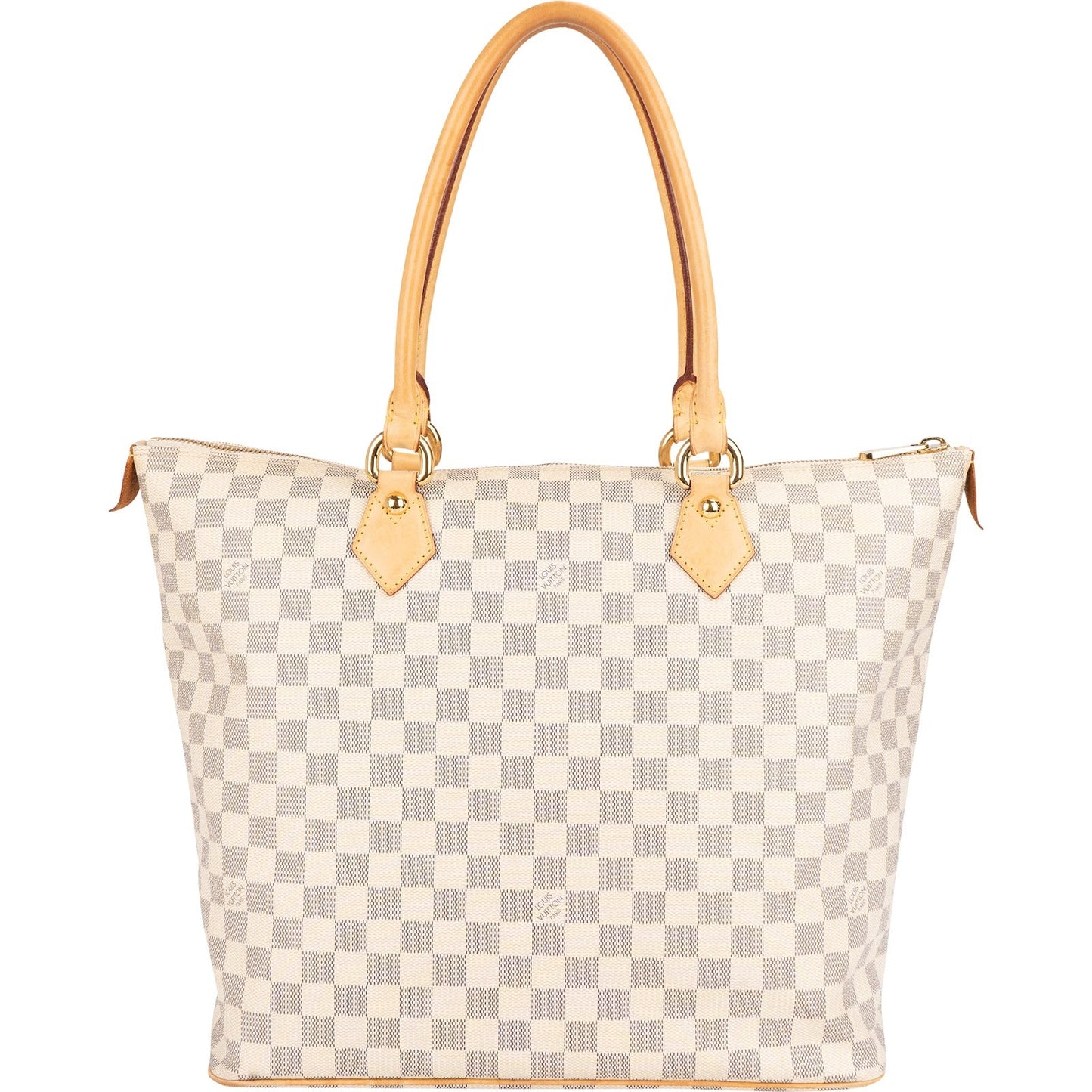 Louis Vuitton Monogram Damier Azur Saleya GM Handbag