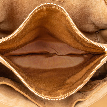 Yves Saint Laurent Smooth Leather Sac De Jour Handbag