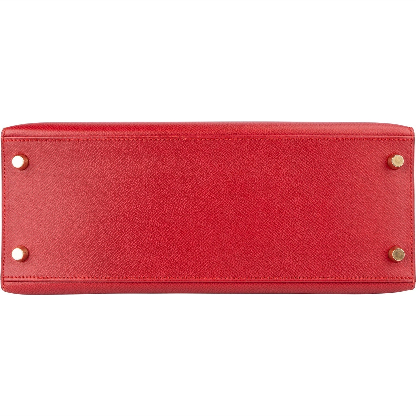 Hermès Rouge Epsom Leather Kelly Sellier 28 Handbag
