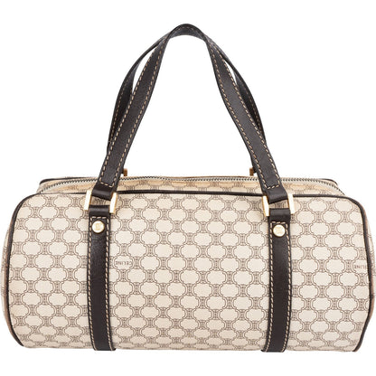 Celine Macadam Monogram Small Boston Handbag