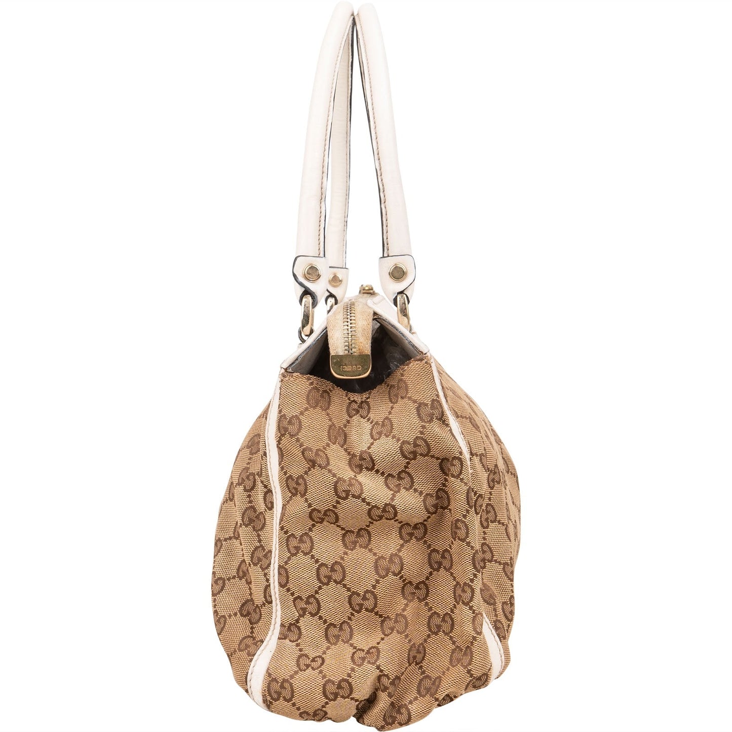 Gucci Monogram GG Canvas Abbey D-Ring Tote Shoulder Bag
