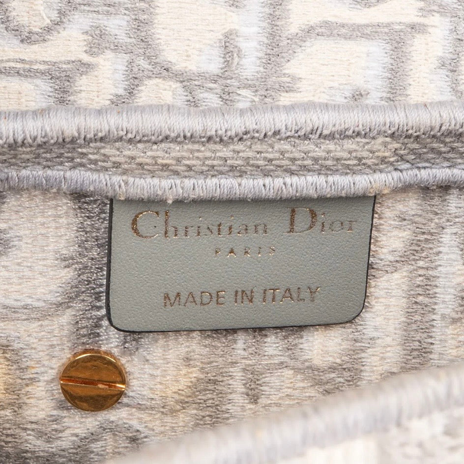 Dior Oblique Trotter Monogram Jacquard Saddle Shoulder Bag