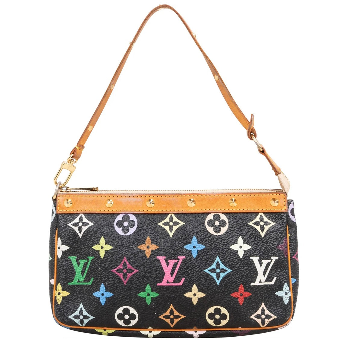 Louis Vuitton Monogram Murakami Multicolor Pochette Accessoires Handbag