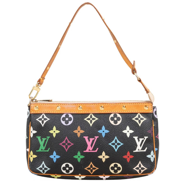 Louis Vuitton Monogram Murakami Multicolor Pochette Accessoires Handbag
