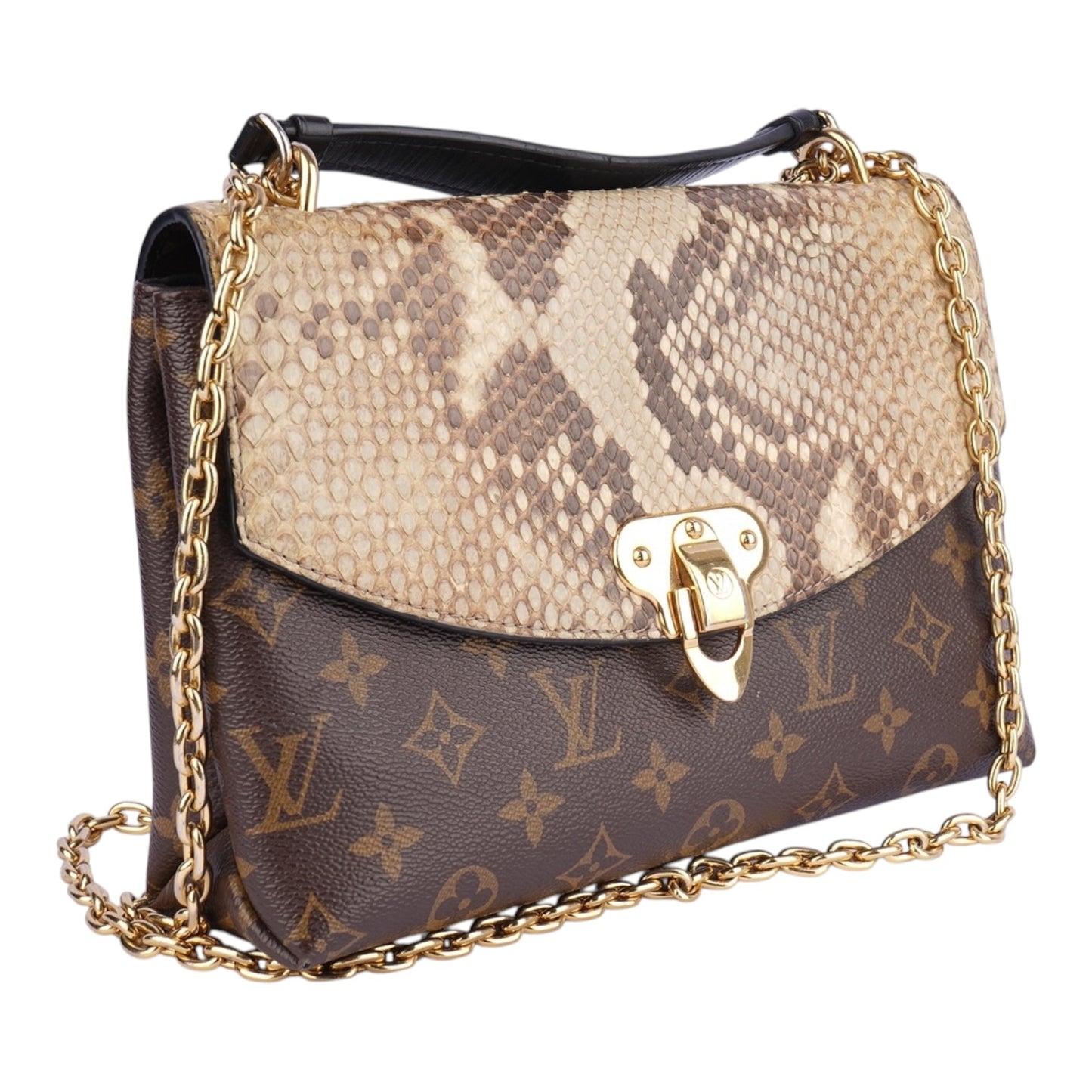 Louis Vuitton Saint-Placide Python Shoulder Bag