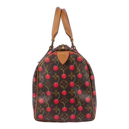Louis Vuitton Canvas Monogram Limited Cherry Speedy 25