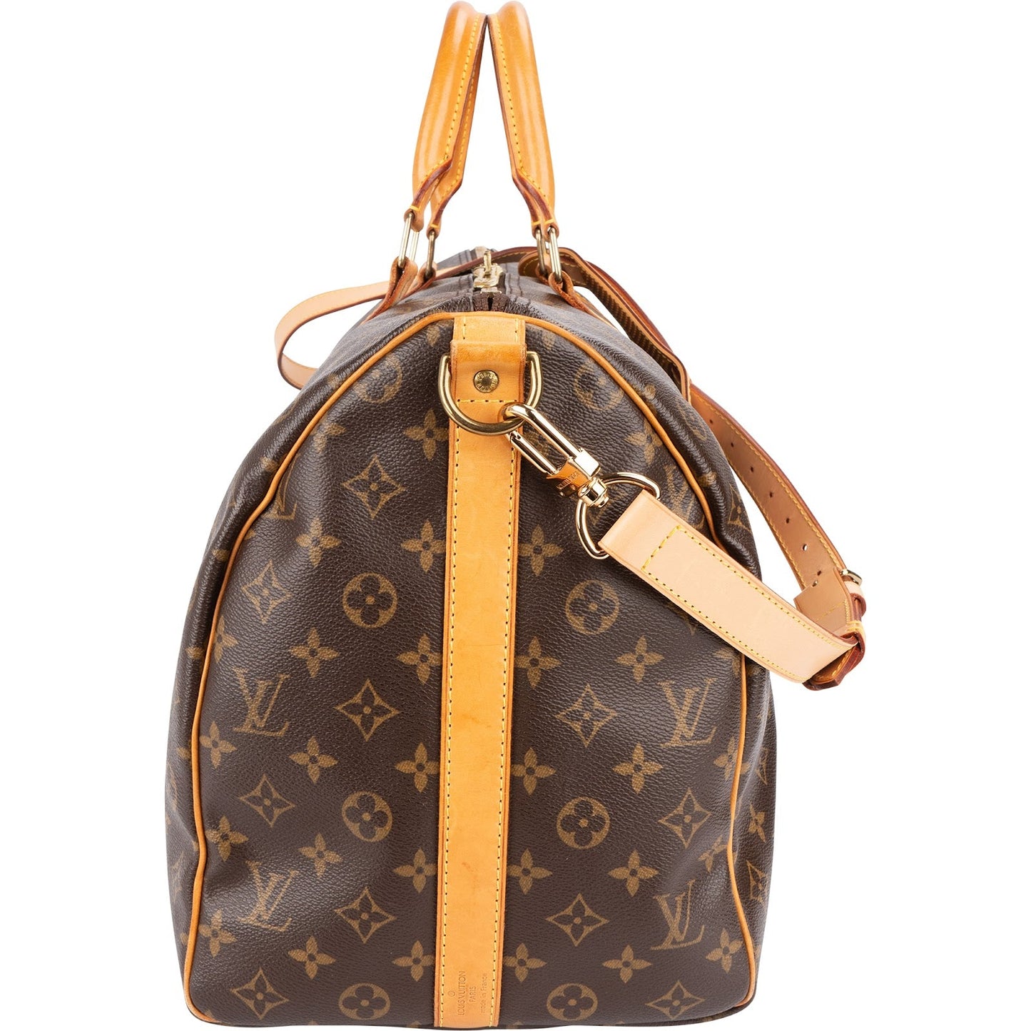 Louis Vuitton Monogram Canvas Keepall 50 Bandoulière Travel Bag