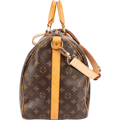 Louis Vuitton Monogram Canvas Keepall 50 Bandoulière Travel Bag