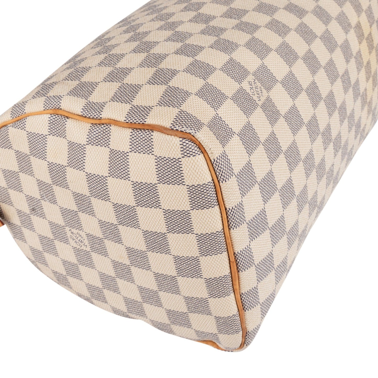 Louis Vuitton Monogram Damier Azur Speedy 30 Handbag