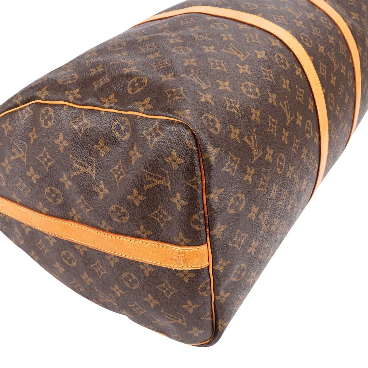 Louis Vuitton Monogram Canvas Keepall 60 Bandoulière Travel Bag