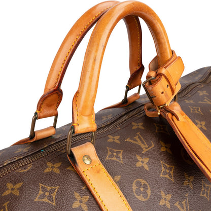 Louis Vuitton Monogram Canvas Keepall 60 Travel Bag