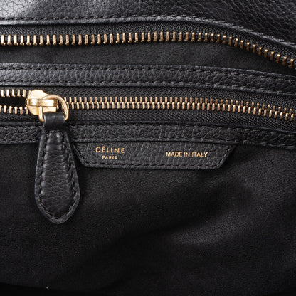 Céline Grained Calfskin Luggage Handbag